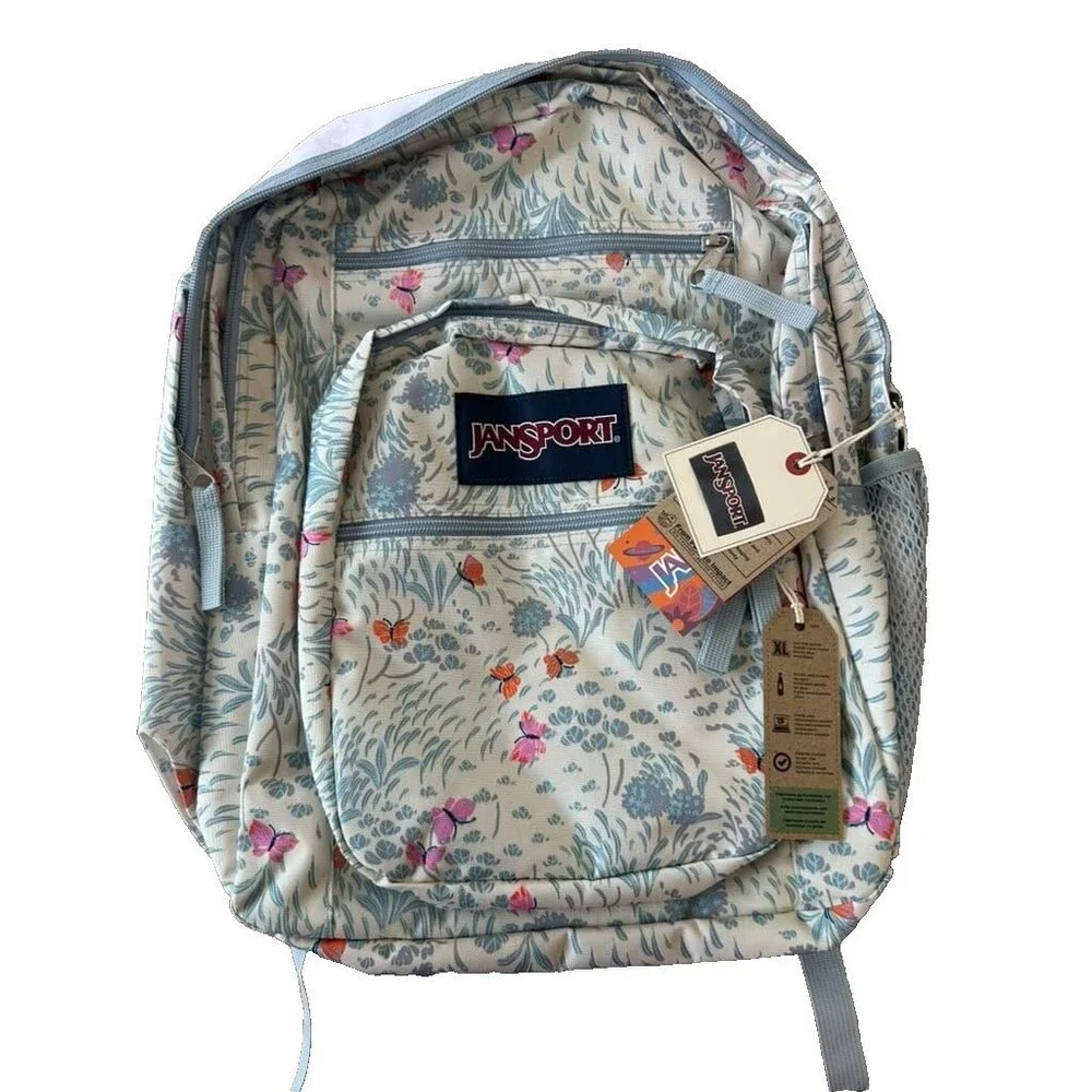 Jansport Backpack for School Work Vacation Laptop Fluttering  XL 15